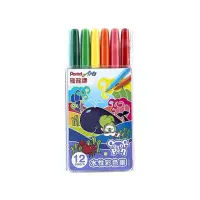 在飛比找momo購物網優惠-【Pentel 飛龍】細字彩色筆 12色 /袋 S3602-