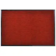 Red PVC Door Mat Outdoor Entrance Rug 120x180 cm Non Slip Durable Home Decor