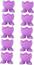 HOMOBABE 10Pcs Silicone Egg Boiler Cups Kitchen Cooking Tool for Steamed Eggs Easy to Clean Dishwasher Safe Finger Safe Design for Home Use