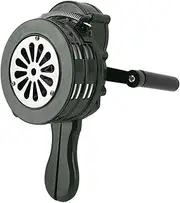 ZenithAur Hand Crank Siren - 110dB Portable Emergency Siren, Manual Tornado Alarm for Immediate Response (Green)