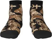 [JBYJBX] Golden Retrievers Print Adult Socks Womens Mens Workout Thermal Cozy All-Season Gift Holiday Articles Use