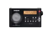 Sangean PR-D7 Compact AM/FM Radio - Black
