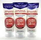 3x Clearasil Rapid Rescue Deep Treatment Face Wash 2% Salicylic Acid 10/2024