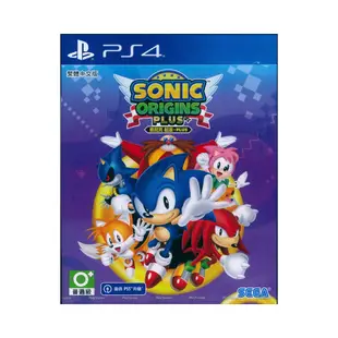 PS4 索尼克 起源 PLUS 中英日文亞版 SONIC ORIGINS PLUS 可免費升PS5版本 【一起玩】