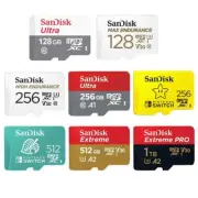 2TB 1TB 512GB SanDisk Micro SD Card Extreme Class 10 Flash Memory Card SDHC SDXC