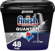 [Finish] Quantum - 48ct - Dishwasher Detergent - Powerball - Advanced Clean & Shine - Dishwashing Tablets - Dish Tabs
