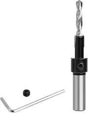 [Oxtxuzdm] 8/10mm Round Shank Countersink Drill Bit High Speed Steel Milling Cutter Metal Hole Cutter Woodworking Drilling Tools