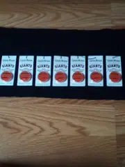 7 CAPTAIN MORGAN SAN FRANCISCO GIANTS 2012 WORLD SERIES CHAMPIONS PINS ORIG PKG