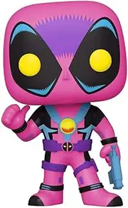 Funko PoP! Marvel - Deadpool Blacklight Vinyl Figure, 10 cm Height