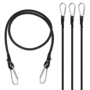 35.4 Inch Bungee Cords with Hooks 4 Pack Heavy Elastic Straps Bungee Rope wit...