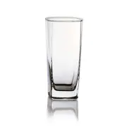 6pc Wiltshire Plaza Long Beverage Drinking Tumblers Glass Cup Set 330ml