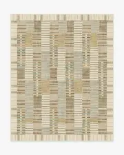 245' x 305' | Machine Washable Runner Rug | Kid & Pet Friendly | Indoor Rug | Architectural Digest Selene Neutral Multicolour Rug | Ruggable