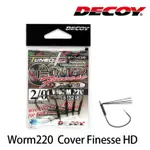 DECOY COVER FINESSE HD WORM220 防纏 軟蟲鉤 [漁拓釣具]