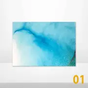 Red Black Blue & Gold Abstract Wall Canvas Home Decor Australian Made Quality