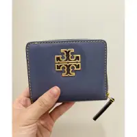 在飛比找蝦皮購物優惠-TORY BURCH britten系列簍空logo拉鍊零錢