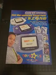 Toys R Us Game Boy Advance Vintage Print Ad 2000 Ix11