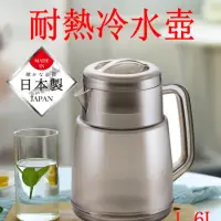 在飛比找蝦皮購物優惠-日本耐摔耐熱冷水壺1.6L