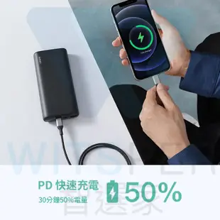 Aukey Essential 20000mAh (PB-Y37) 65W PD快充 行動電源 (6.9折)