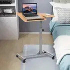 Portable Laptop Desk Computer Stand Table Adjustable Height Home Bedside Office