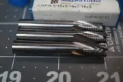 3 Niagara Carbide 5/16" Roughing End Mills 7/16" LOC Square End 4 Flute