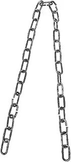 MOLUCKFU Halloween Plastic Chains Decoration Thick Realistic Chain Props for Halloween Party Cosplay Accessory and Spooky Atmosphere and Safe Decor