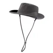 Oversize XL/XXL Bucket Sun Hat Men Women Waterproof UV XX-Large Darkgrey