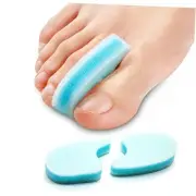 Foam Toe Separators, 10 Pack Breathable Toe Spacers, Reduce Friction and Blue