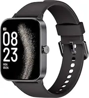 KIUVKAS Smart Watch for Men Women Answer/Make Call, 1.95" Full Touch Screen Fitness Watch with Blood Pressure and Sleep Monitor, Fitness Tracker with 140+ Sports Step Counter for Android iOS