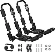XGeek Unidirectional Foldable Kayak roof Rack
