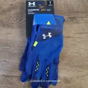 Under Armour Brian Harper Pro Batting Gloves Mens Large Blue NWT $50 MSRP