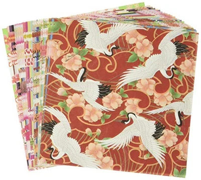 Kamiiso manufacturer and paper Chiyo paper Hana Kyo-yuzen type1