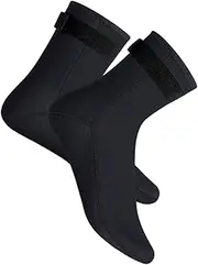 WOONEKY 1 Pair Socks for Men Neoprene wear-Resistant Diving Socks Outdoor Diving Socks nonskid Swim Socks Beach Socks Anti-wear Socks Breathable Socks Water Socks Keep Warm Beach Play Man