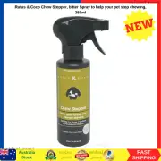 Rufus & Coco Chew Stopper, Bitter Spray to Help Your Pet Stop Chewing, 250mL NEW