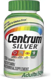 Centrum Silver Adults 50+ Multivitamin, Tablets, 150 Ea