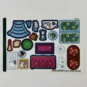 LEGO STICKER SHEET #2 Anna and Elsa's Storybook Adventures 43175 Disney Frozen 2