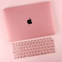 在飛比找蝦皮商城優惠-玫瑰金筆電保護殼 通用Macbook Pro 13 15 N