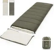Sleeping Bag, Spliceable Double Sleeping Bag Adults & Kids, Camping Gear, Lightw