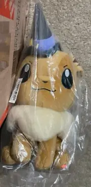 Pokemon Eevee Halloween Big Plush Doll 30cm 11.8in Witch Hat Stuffed Toy