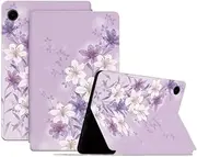 Compatible with/Replacement for Samsung Galaxy Tab A9+/ A9 Plus 11 Inch SM-X210/X216/X218 PU Leather Flip Stand Magnetic Wallet Cute Painting Case LSFHPB (3)