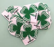 Bulk Pack of 15 (5 Sets) Dimplex Dart Flights "Irish Shamrock"