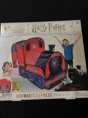 NIB Harry Potter Hogwarts Express Pop up Tent – Easy to Setup Playhouse for Kids