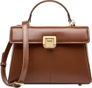 [Talvryx] Leather Shoulder Bag for Women - 2025 Trendy Crossbody Purse with Removable Straps, Work Tote & Casual Hobo Bag​