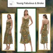 Young Fabulous & Broke Emmett Tank & Felicity Skirt In Golden Harvest NWT Small