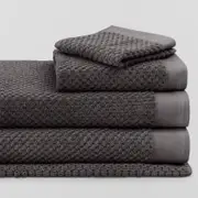 Sheridan Patterson Towel Range - Bath Sheet in Carbon Cotton