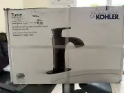 Kohler Tome Single Handle Bathroom Faucet Matte Black R30405-4D-BL New Sealed