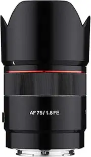 Samyang AF 75mm F1.8 Autofocus Lens for Sony FE