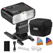 Godox MF12 Macro Flash TTL Speedlite 2.4GHz GN16 0.01-1.7s Recycle NEW!