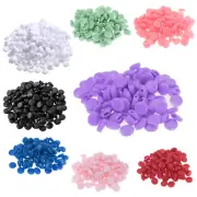 10-100pcs Silicone Cord Locks Stopper Adjustable Mask Toggle Buckle Drawstring