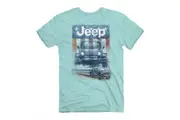 Jeep USA Beach Rider Front and Back Print T-Shirt