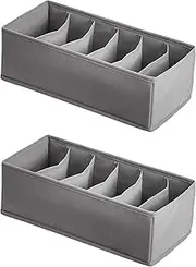 Amazon Basics Underwear Dresser Drawer Organizers, 2- Pack
